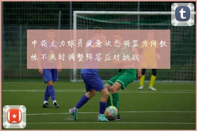 申花主力球员疲惫状态明显为何教练不及时调整阵容应对挑战