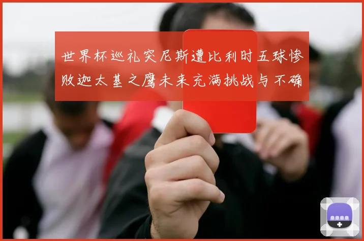 世界杯巡礼突尼斯遭比利时五球惨败迦太基之鹰未来充满挑战与不确定性